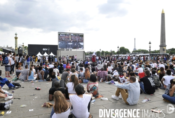Tournoi du QUAI 54 The World streetball Championship.