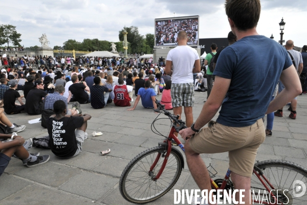 Tournoi du QUAI 54 The World streetball Championship.