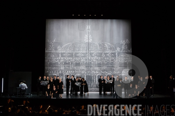 Alceste de Christoph Willibald Gluck ,  Mise en scène Olivier Py ,   MARC MINKOWSKI Direction musicale OLIVIER PY Mise en scène