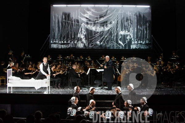 Alceste de Christoph Willibald Gluck ,  Mise en scène Olivier Py ,   MARC MINKOWSKI Direction musicale OLIVIER PY Mise en scène