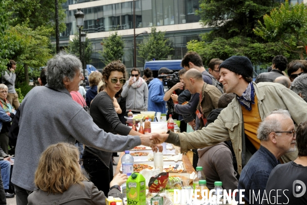 Manifestation contre la loi sur le renseignement