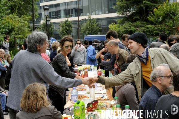 Manifestation contre la loi sur le renseignement