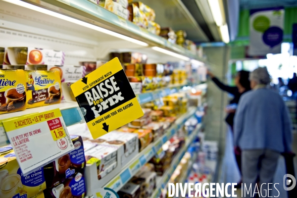 Archives Juin 2015.Baisse des prix au rayon des produits frais d un supermarche