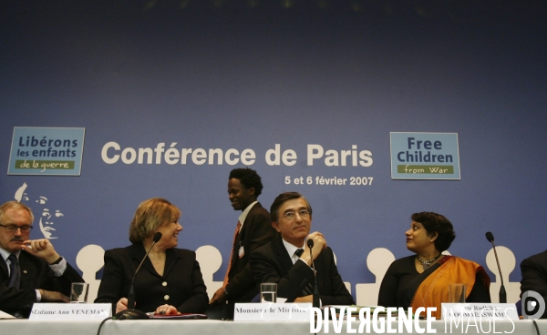 Conference internationale sur les enfants-soldats
