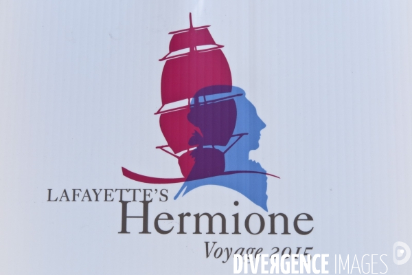 La fregate l hermione est arrivee a new york