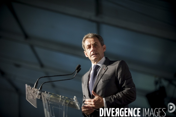 Nicolas Sarkozy à la fête de la Violette