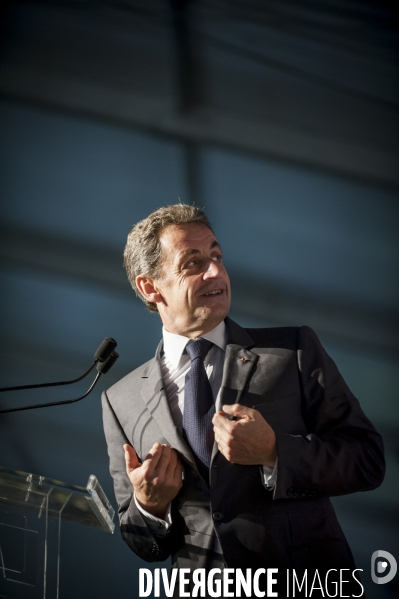 Nicolas Sarkozy à la fête de la Violette