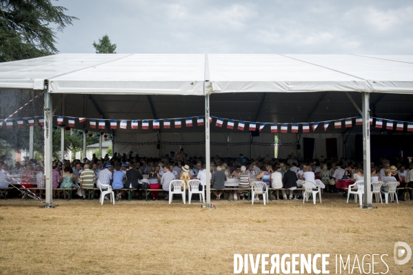 Nicolas Sarkozy à la fête de la Violette