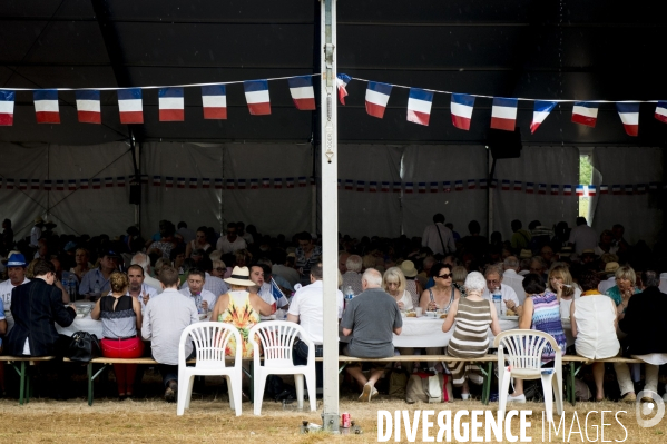 Nicolas Sarkozy à la fête de la Violette