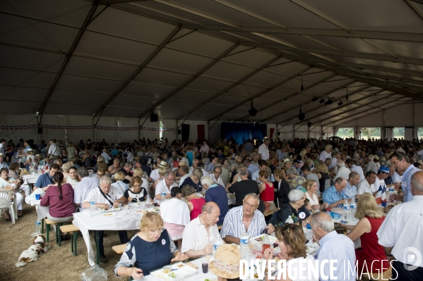 Nicolas Sarkozy à la fête de la Violette