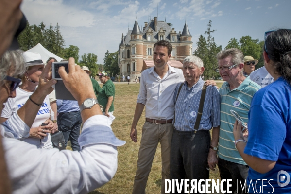 Nicolas Sarkozy à la fête de la Violette