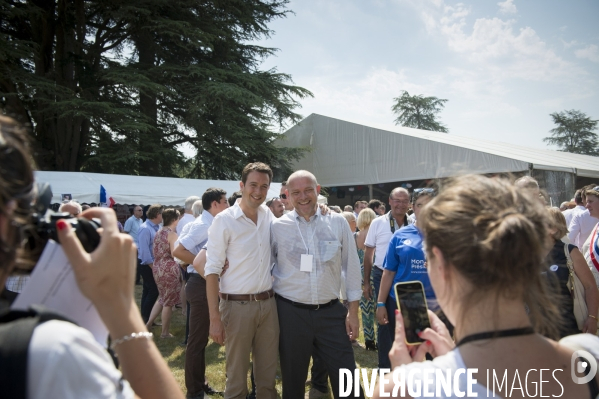 Nicolas Sarkozy à la fête de la Violette