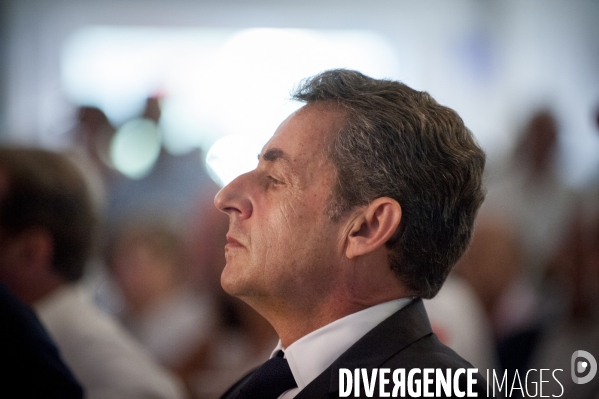 Nicolas Sarkozy à la fête de la Violette