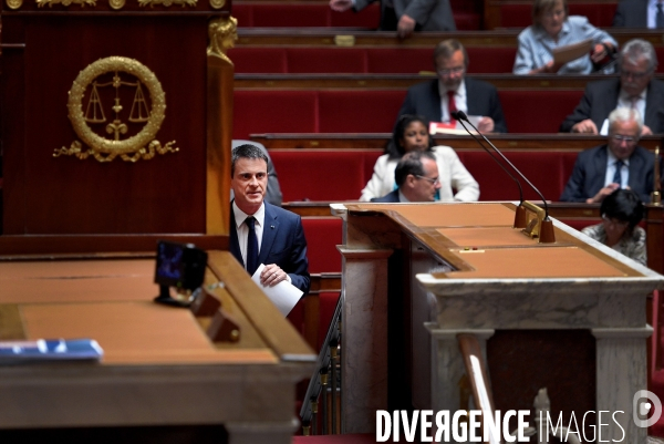 Assemblee nationale/ Débat sur la Grèce