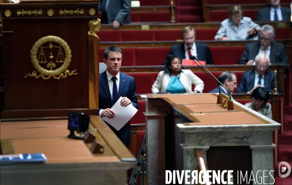 Assemblee nationale/ Débat sur la Grèce