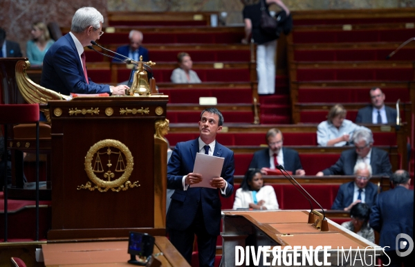 Assemblee nationale/ Débat sur la Grèce