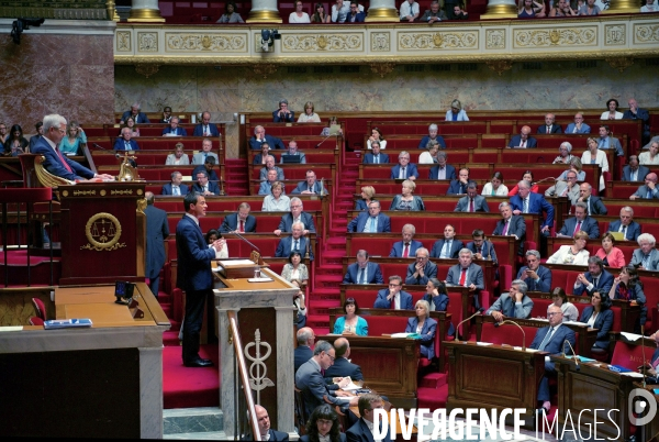 Assemblee nationale/ Débat sur la Grèce