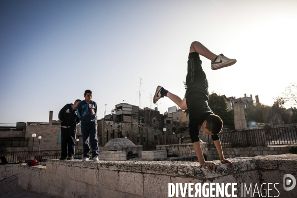 Parkour à Jerusalem