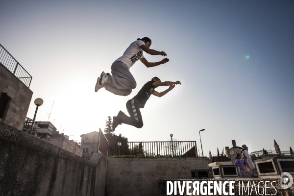 Parkour à Jerusalem