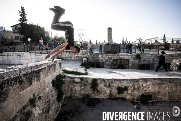 Parkour à Jerusalem