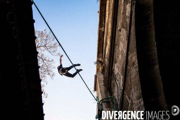 Parkour à Jerusalem