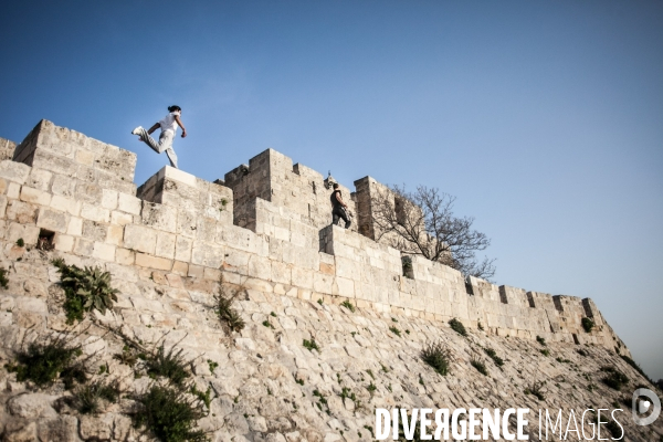 Parkour à Jerusalem