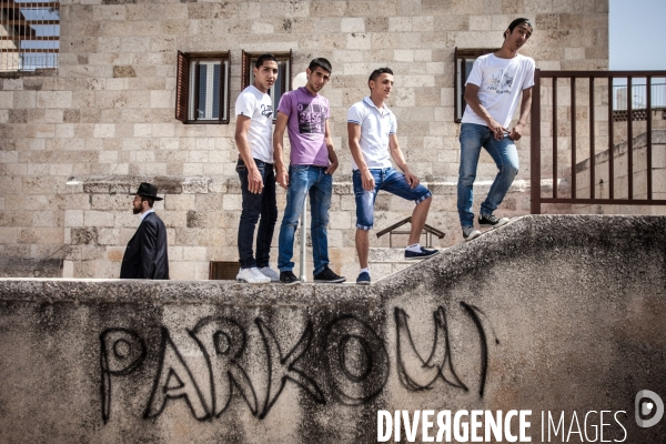 Parkour à Jerusalem