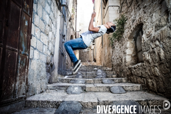 Parkour à Jerusalem