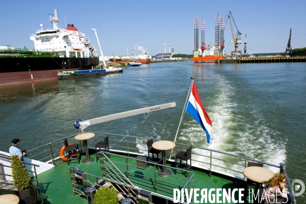 Croisiere dans le port de Rotterdam