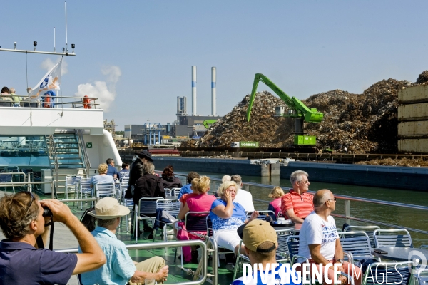 Croisiere dans le port de Rotterdam