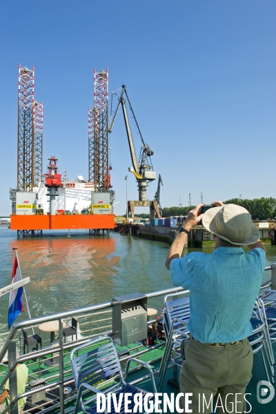 Croisiere dans le port de Rotterdam