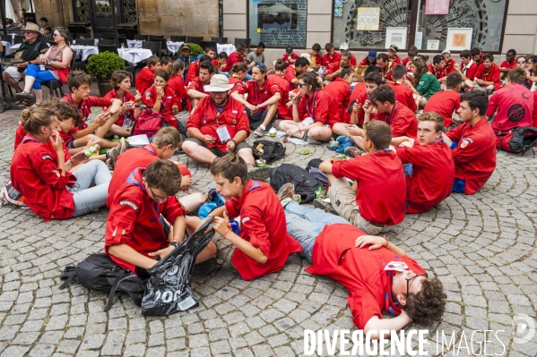 You re up, rassemblement de 15000 scouts européens à Strasbourg
