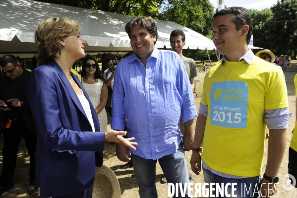 Valérie Pécresse à Beach Mesnil