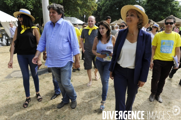Valérie Pécresse à Beach Mesnil