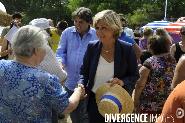 Valérie Pécresse à Beach Mesnil