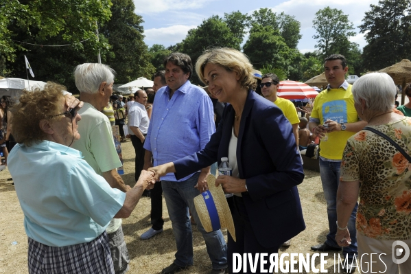 Valérie Pécresse à Beach Mesnil