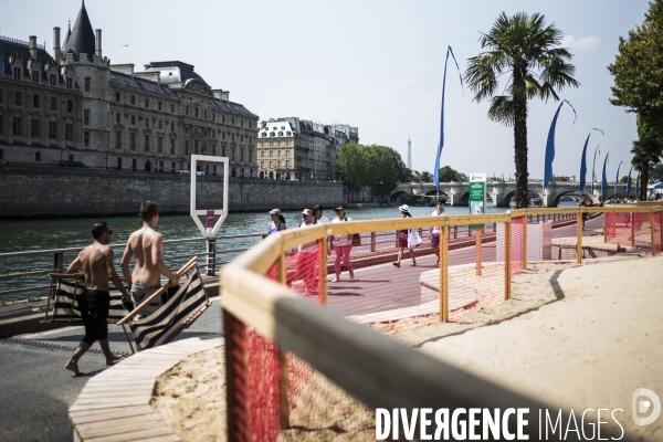 Llustration Paris-plages