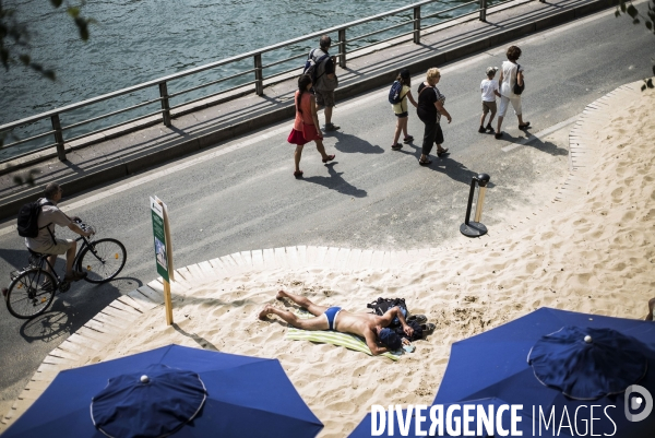 Llustration Paris-plages