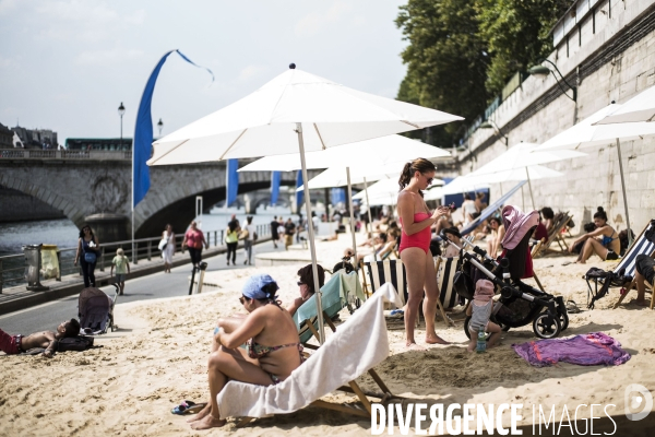 Llustration Paris-plages
