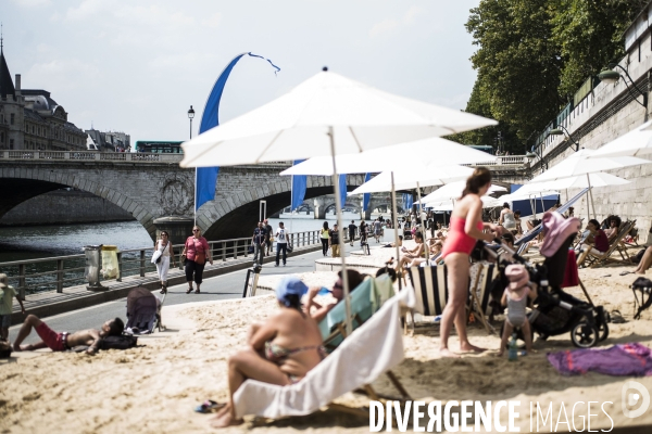 Llustration Paris-plages