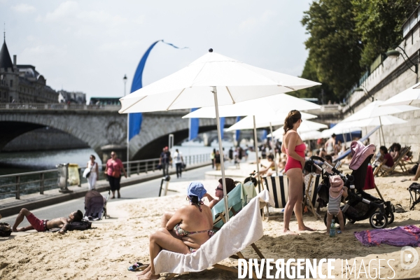 Llustration Paris-plages
