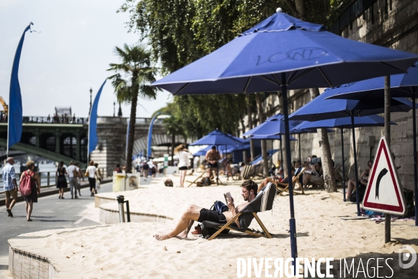 Llustration Paris-plages