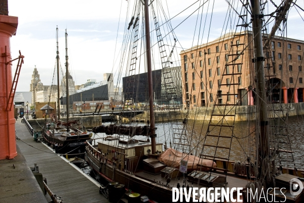 Liverpool.L Albert dock etait au 19 eme le complexe d entrepots le plus moderne au monde