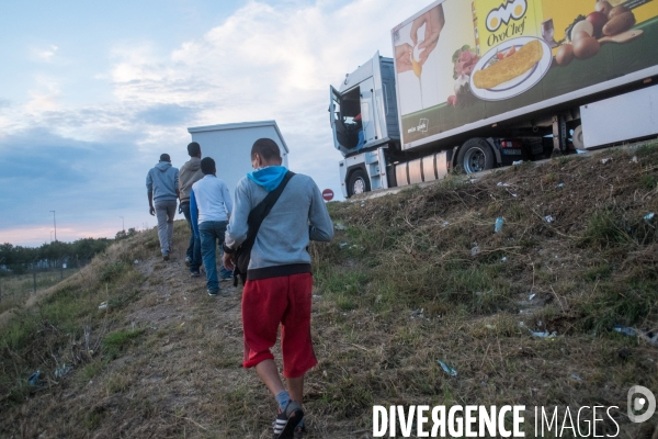 Migrants à l Eurotunnel