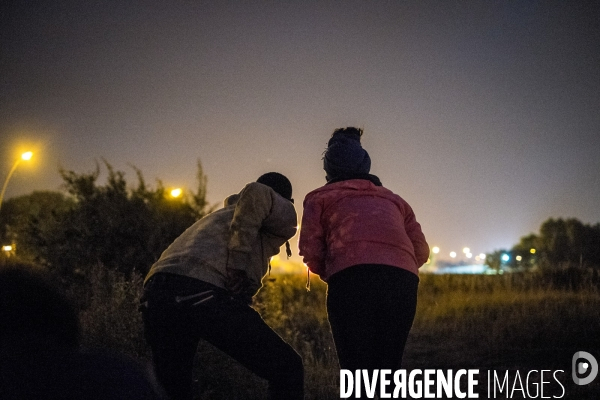 Migrants à l Eurotunnel