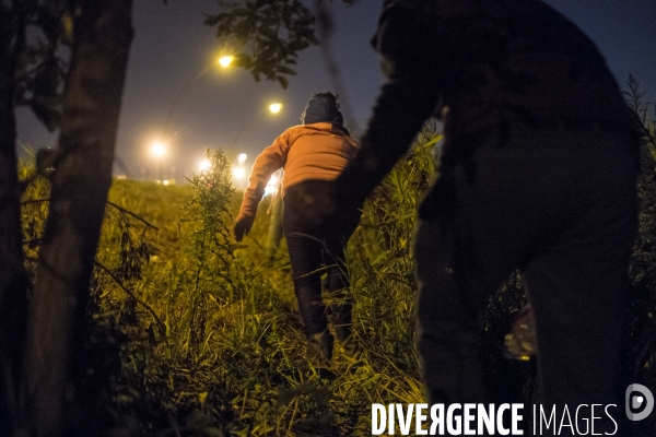 Migrants à l Eurotunnel