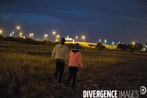 Migrants à l Eurotunnel