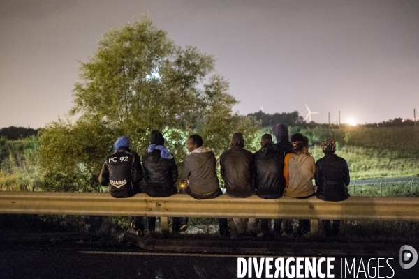 Migrants à l Eurotunnel