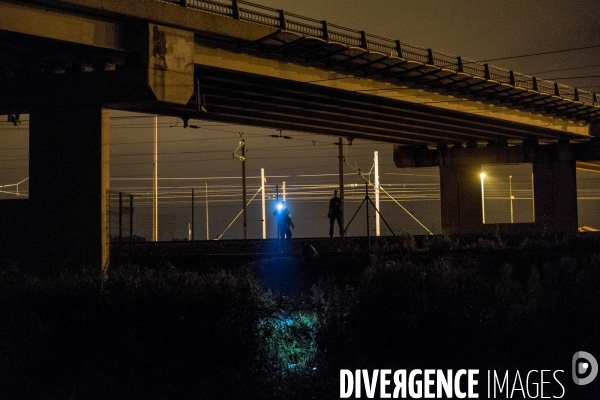 Migrants à l Eurotunnel