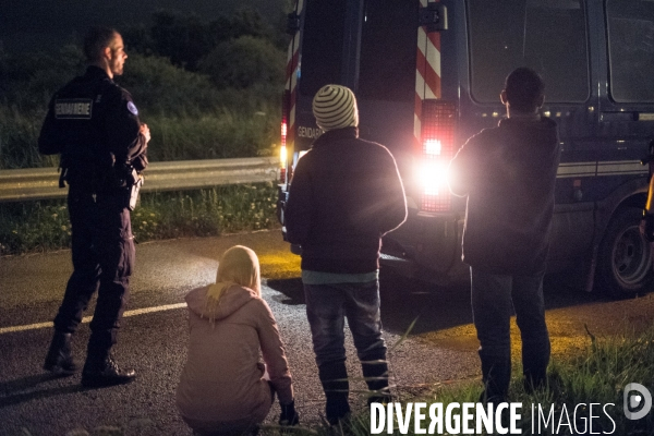 Migrants à l Eurotunnel